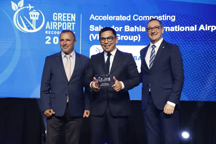 Salvador Bahia Airport é reconhecido internacionalmente como “aeroporto verde” pela terceira vez pelo Conselho Internacional de Aeroportos